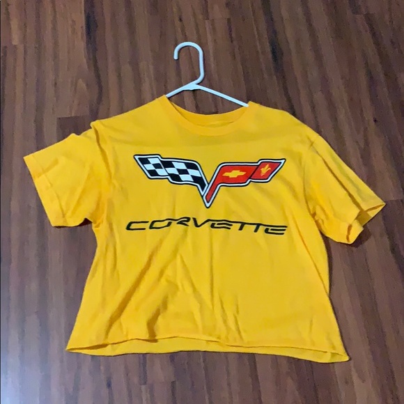 yellow corvette sweatshirt
